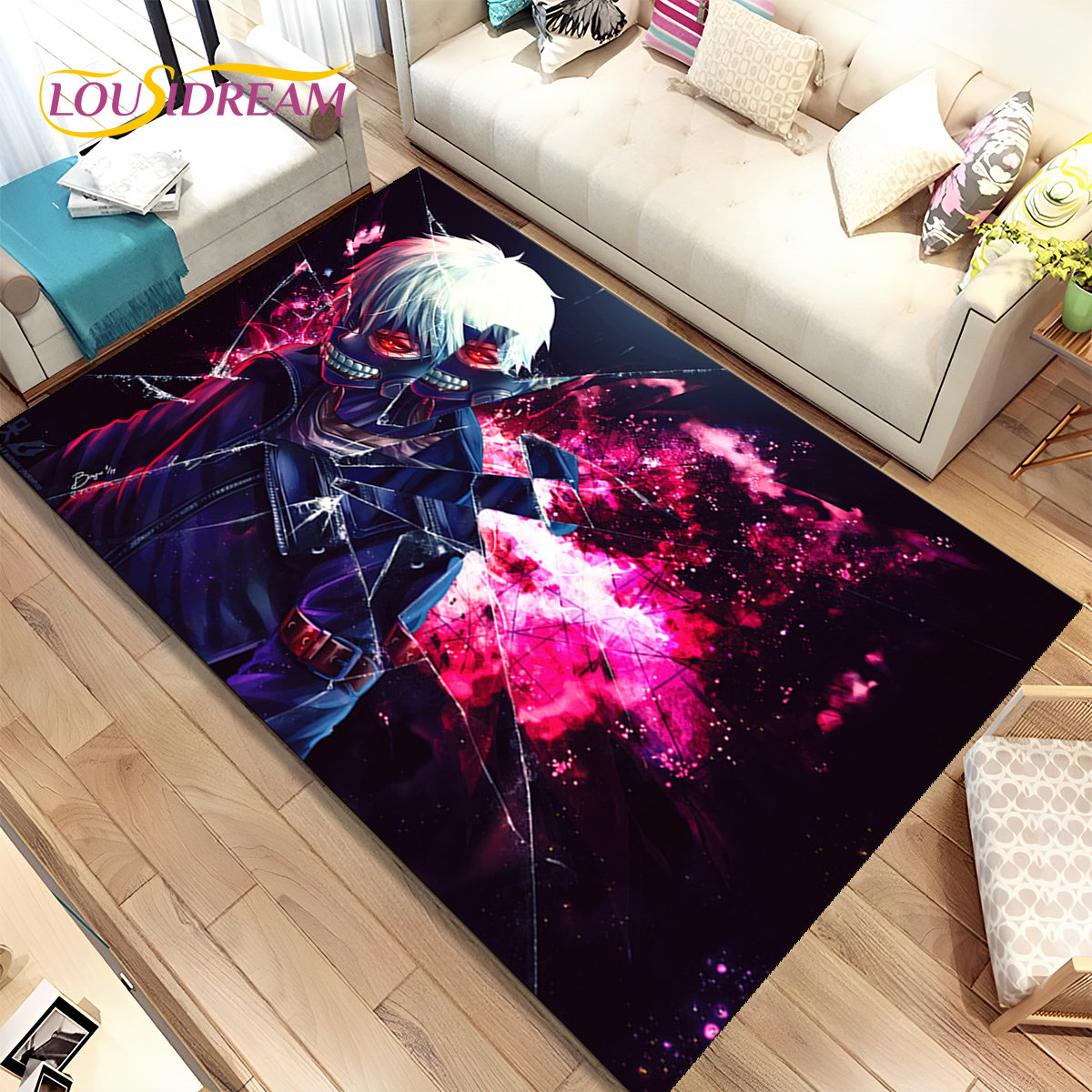 Japan Bathroom.Home - Japonya Anime Tokyo Ghoul Karikatür Alan