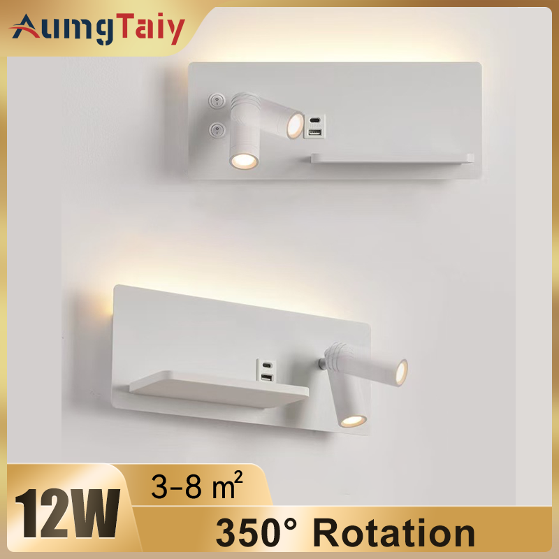 Home Bathroom Lighting Design - Yatak Başı Okuma Duvar Lambası İskandinav