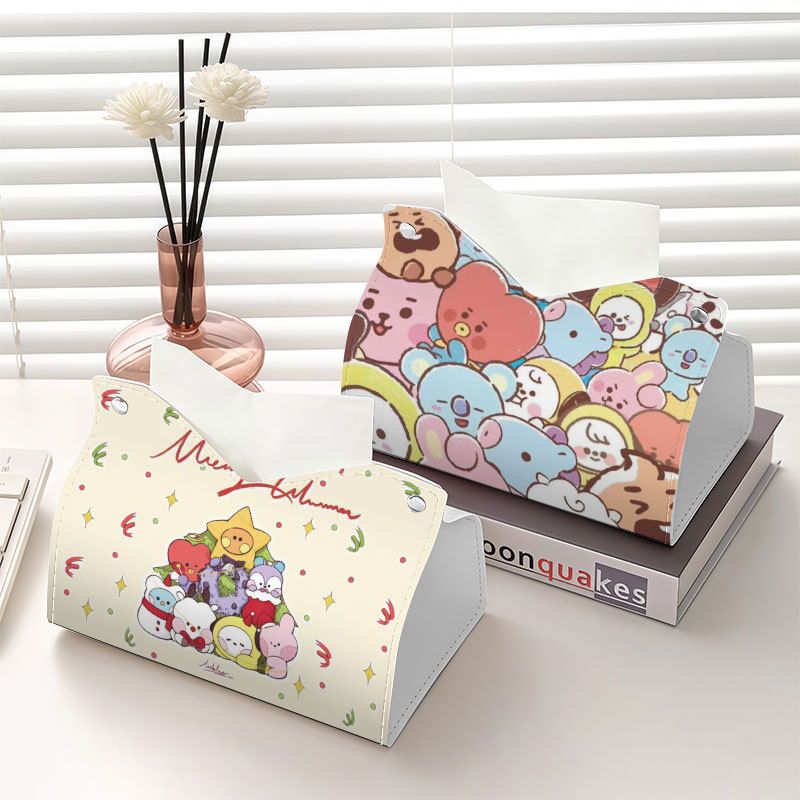 Home Goods Bathroom - BT21 idol temalı, çizgi film arabası