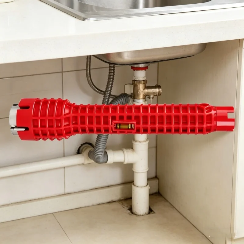 Home Bathroom Plumbing - Evrensel sıhhi tesisat aleti çift kafalı