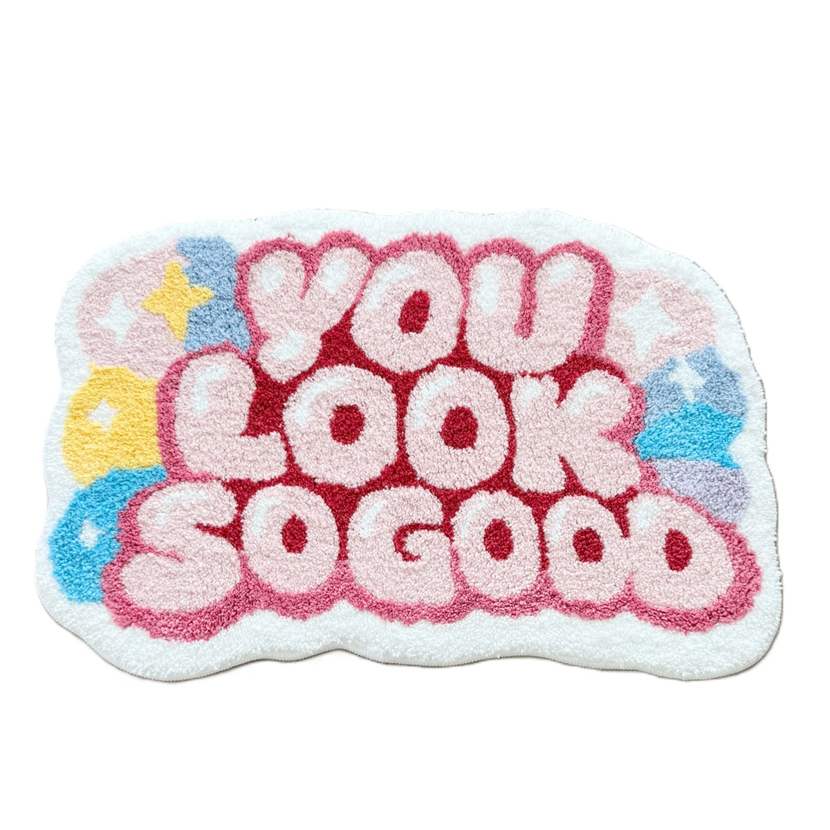 Home Goods Bathroom Vanity - Sevimli Kabarcık Harfli YOU LOOK SO
