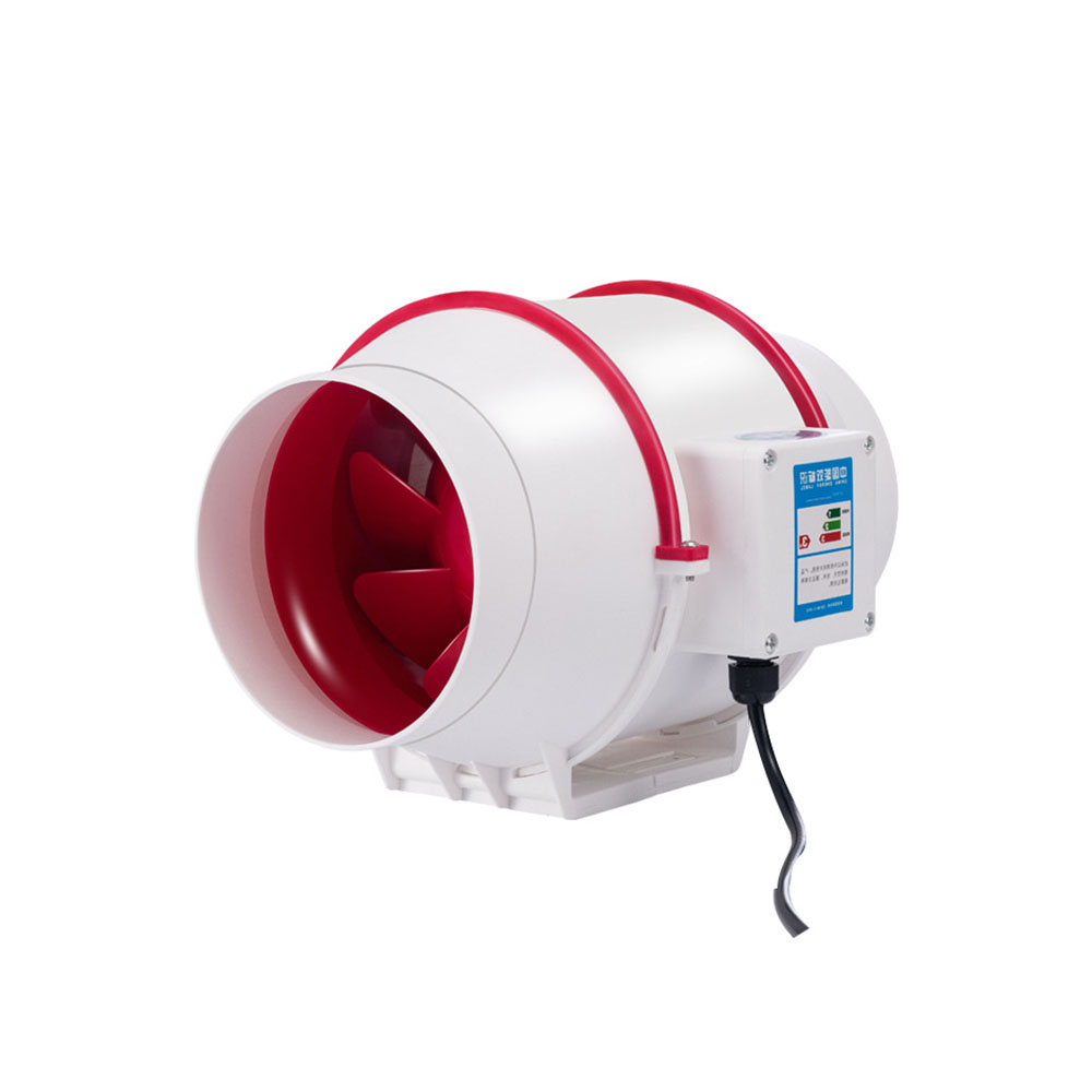 Home Bathroom Extractor Fan - 6 inç Inline kanal fanı 80