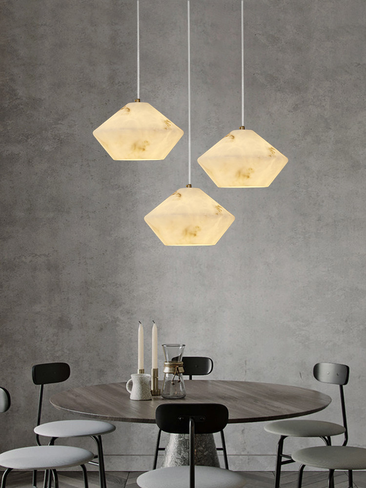 Home Bathroom Lighting Design - Modern Doğal Taş Sarkıt Lamba Tasarımcı