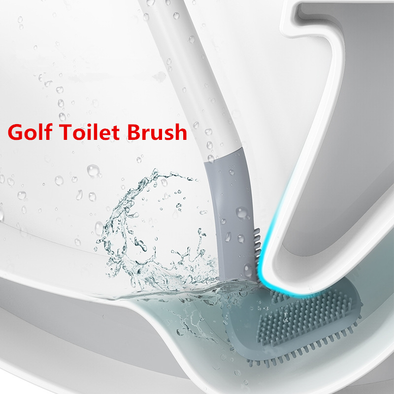 Home Bathroom Design - 2026 YENİ Tuvalet Temizleme Silikon Fırçası