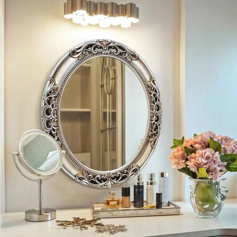 Home Bathroom Mirror - Avrupa Oval Oyuk Banyo Aynası Ev