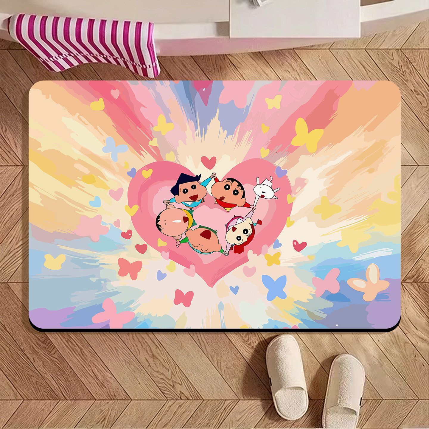 Crayon Shin-chan Düzensiz Bany - Home Goods Bathroom Mats incelemesi ve fiyatı