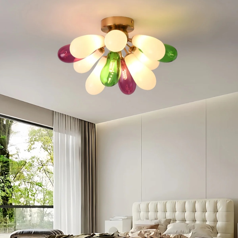 Modern Patlıcan Tasarım Renkli - Home Bathroom Lighting Design incelemesi ve fiyatı