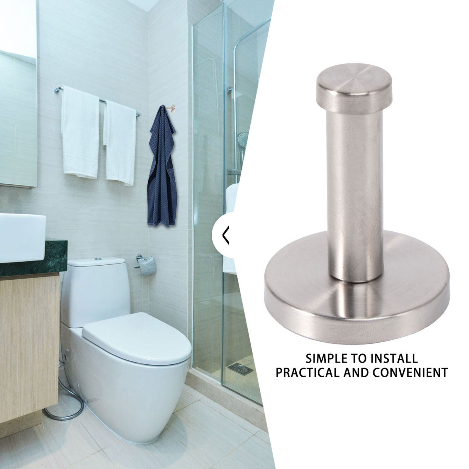 6 Adet Metal Kanca Paslanmaz Ç - Home Bathroom Design incelemesi ve fiyatı