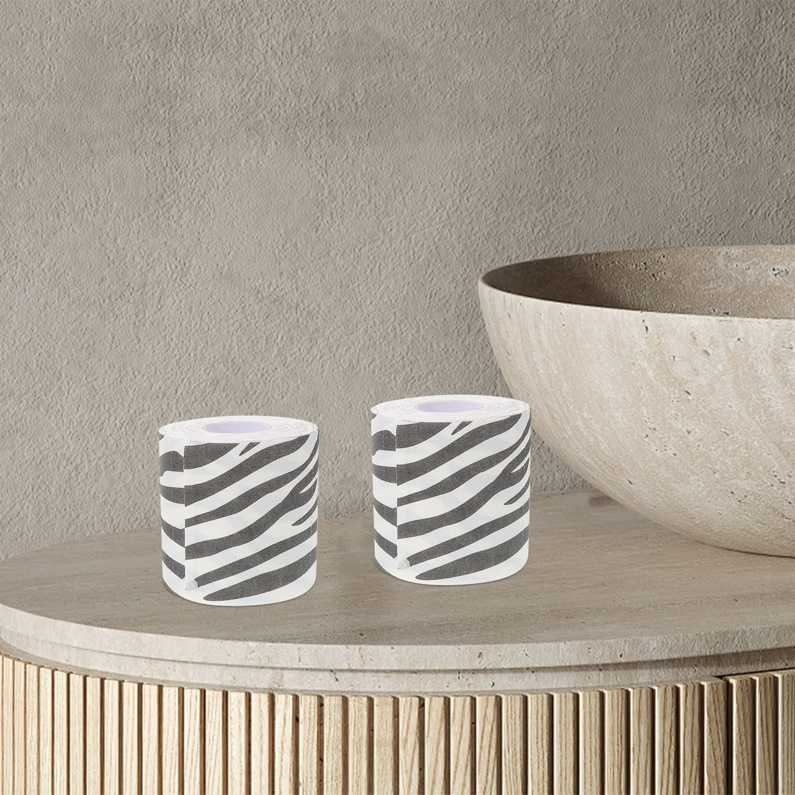 2 Adet Zebra Desenli Tuvalet K - Home Bathroom Design incelemesi ve fiyatı
