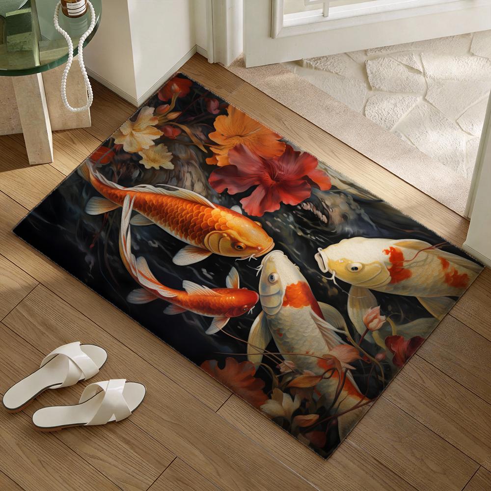 Sizinize iyi şans getiren koi  - Home Goods Bathroom Mats incelemesi ve fiyatı