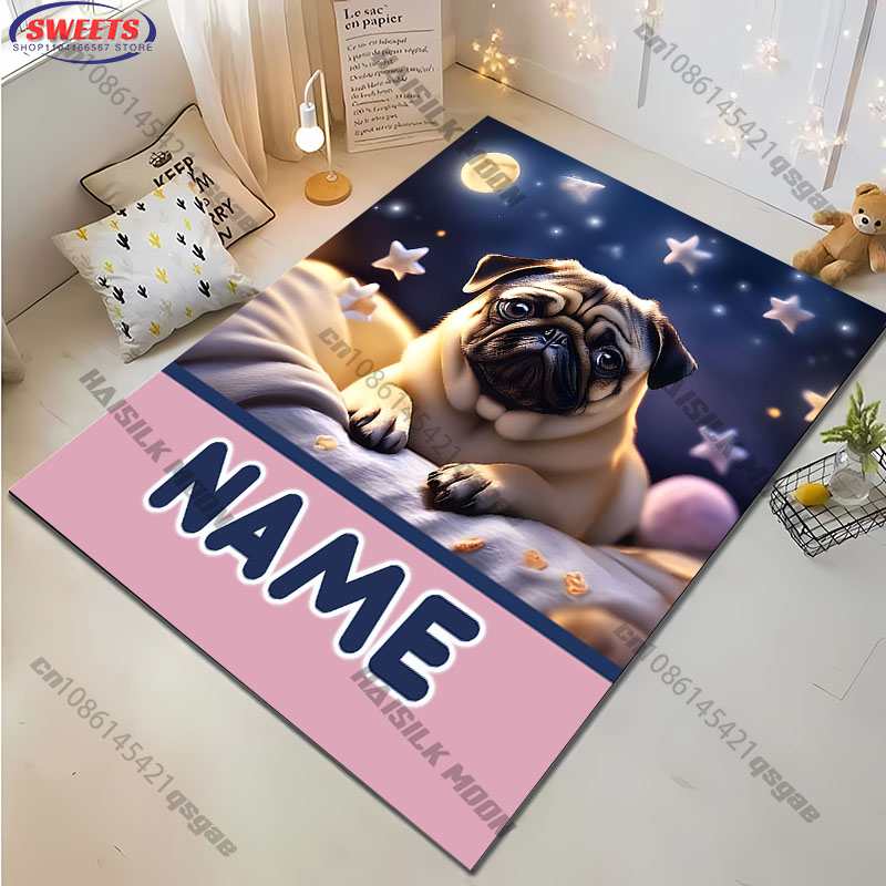 Kişiselleştirilmiş Pug Köpek A - Home Bathroom Name incelemesi ve fiyatı