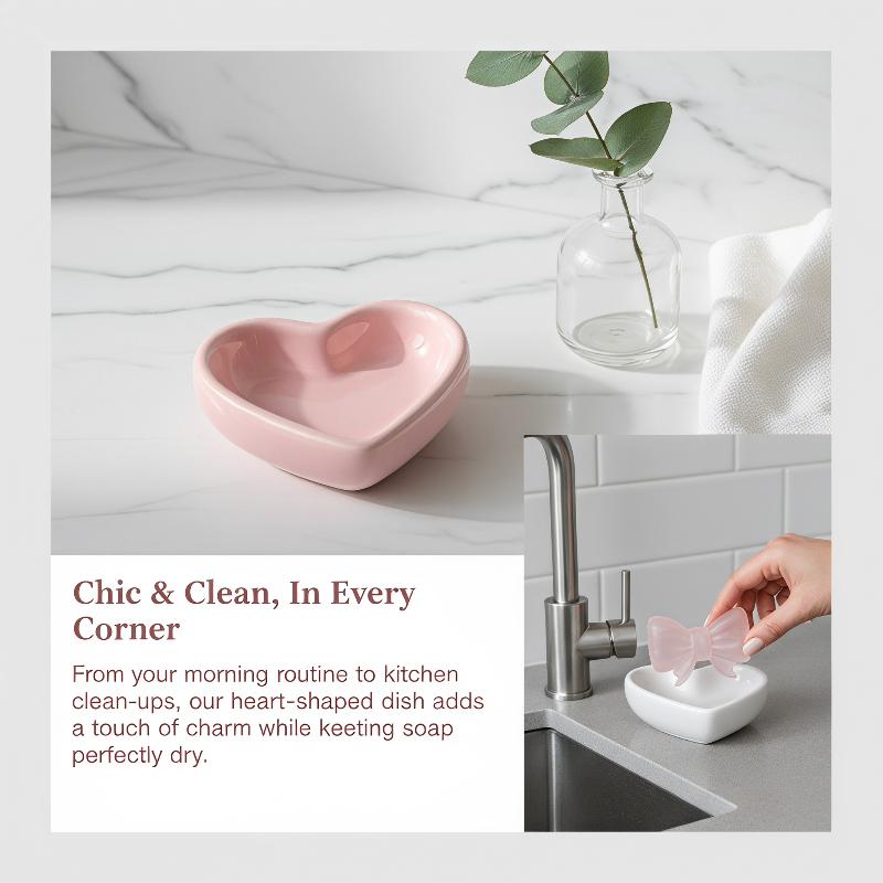 Sevimli Fiyonklu Kalp Şeklinde - Home Bathroom Design incelemesi ve fiyatı