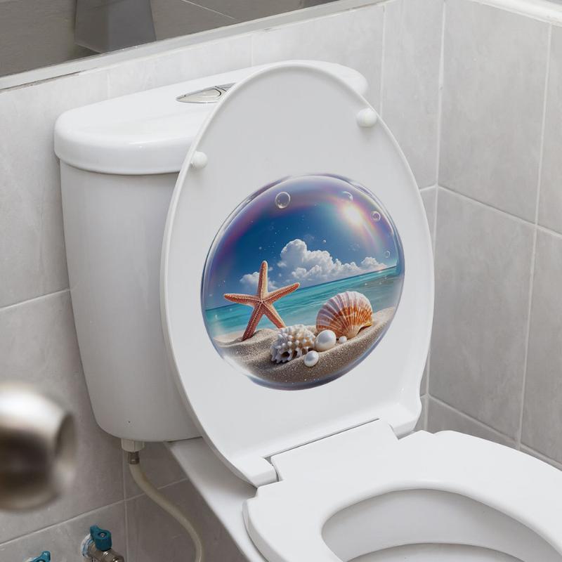 【HG】Okyanus Temalı Tuvalet Çık - Home Bathroom Design incelemesi ve fiyatı