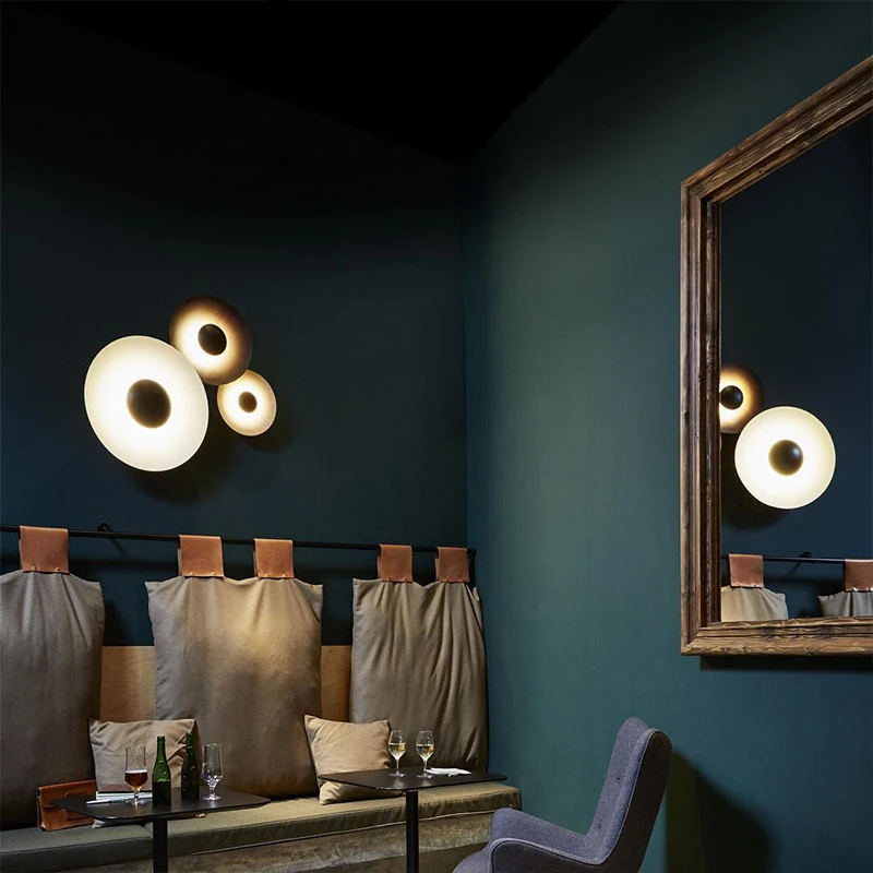 Yuvarlak İskandinav duvar Led  - Home Bathroom Lighting Design incelemesi ve fiyatı