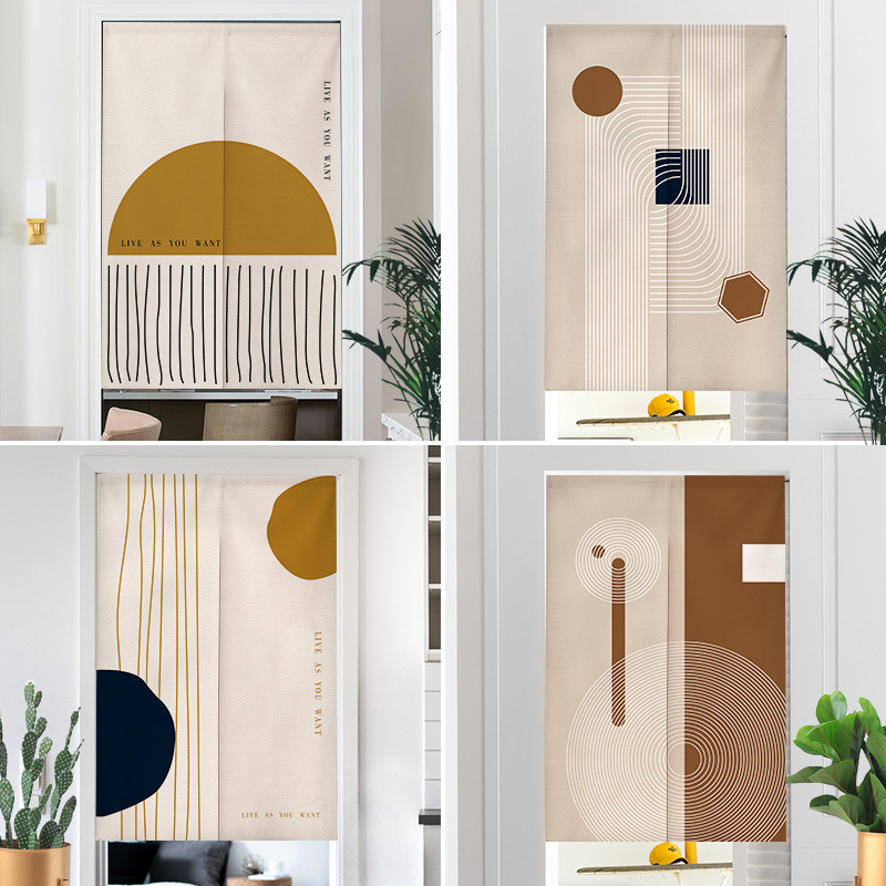 Wabi-sabi Tarzı Kapı Perdesi B - Japan Bathroom.Home incelemesi ve fiyatı