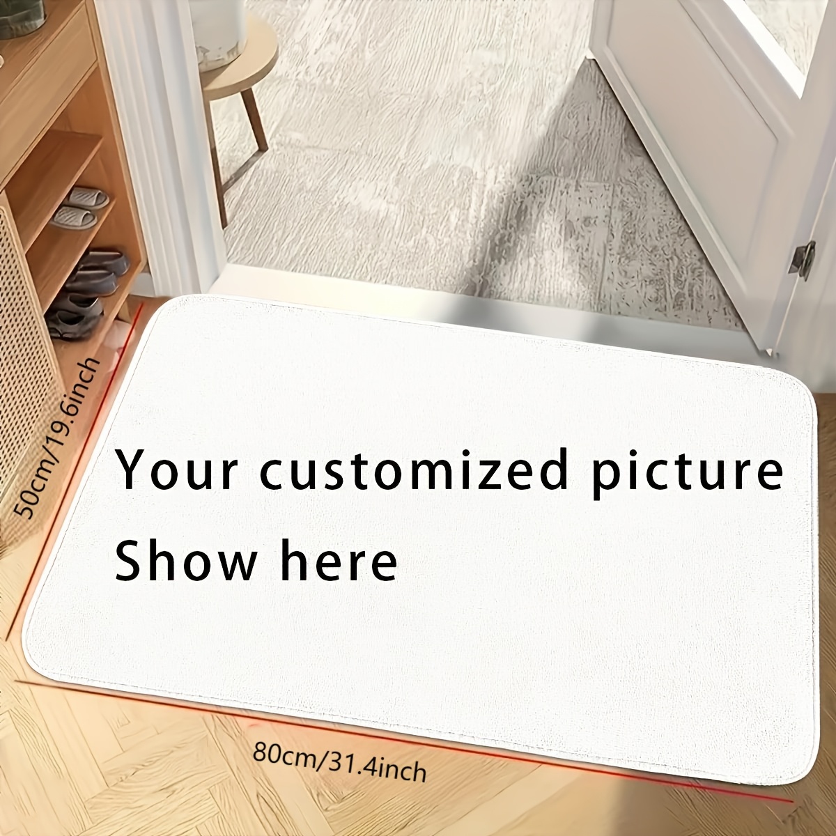 Özelleştirilebilir DIY Mat Gir - Home Bathroom Name incelemesi ve fiyatı