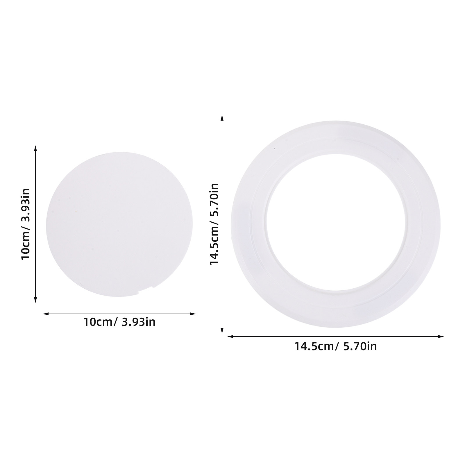 Yapışkanlı Yuvarlak Duvar Plak - Home Bathroom Plumbing incelemesi ve fiyatı