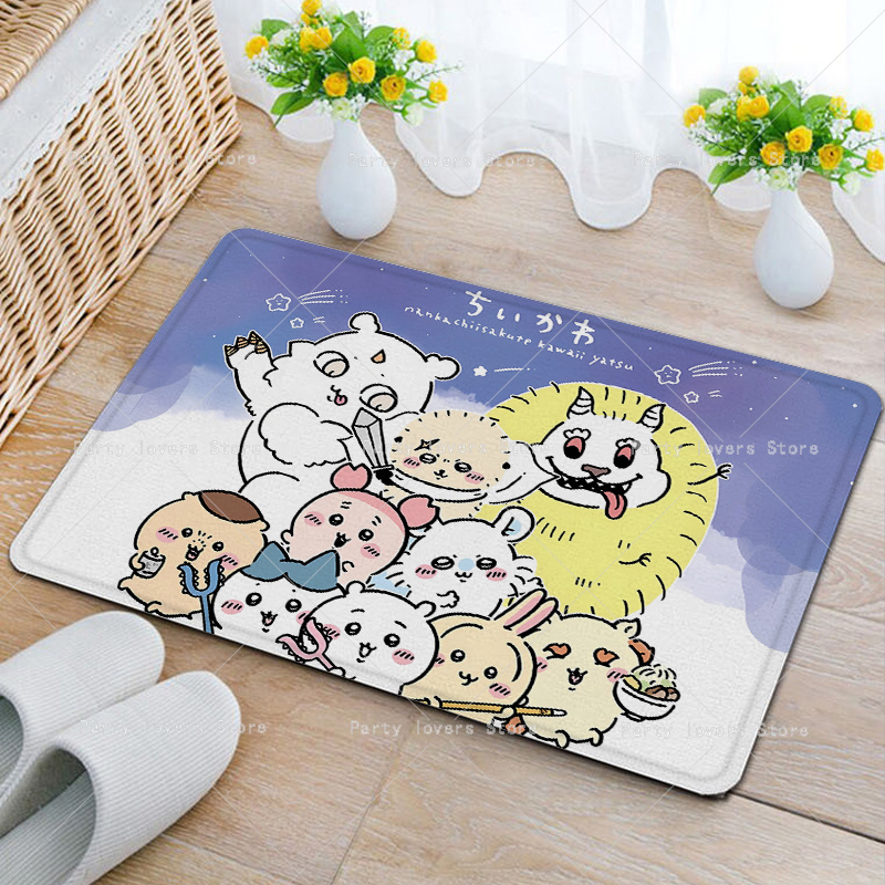 Anime Chiikawas Flanel Halılar - Home Goods Bathroom incelemesi ve fiyatı