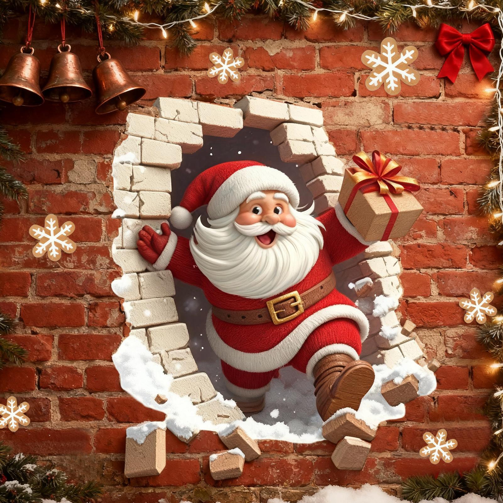 Noel Baba Duvar Çıkartması Noe - Home Bathroom Break incelemesi ve fiyatı