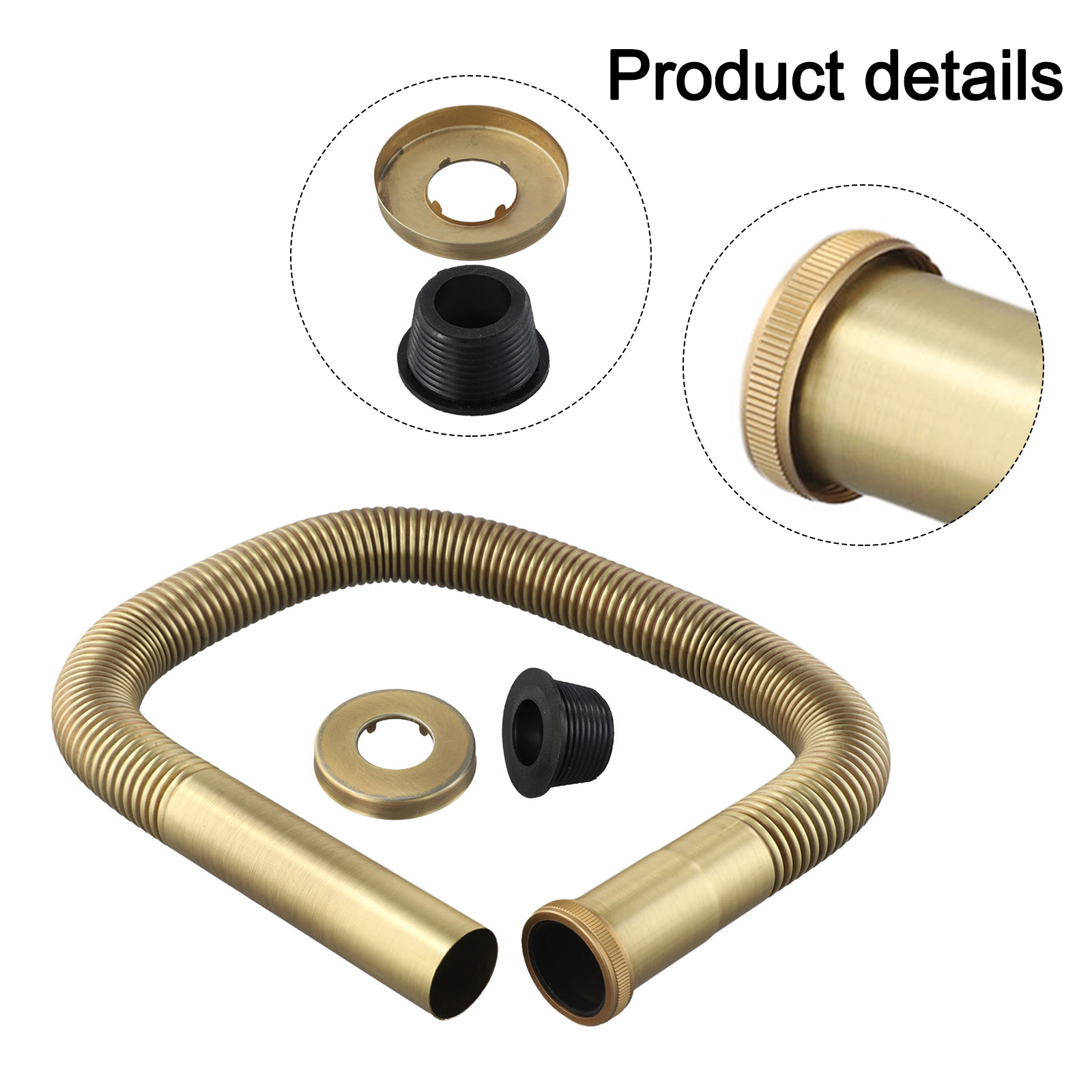 1 adet Esnek Hortum Pirinç Hor - Home Bathroom Plumbing incelemesi ve fiyatı