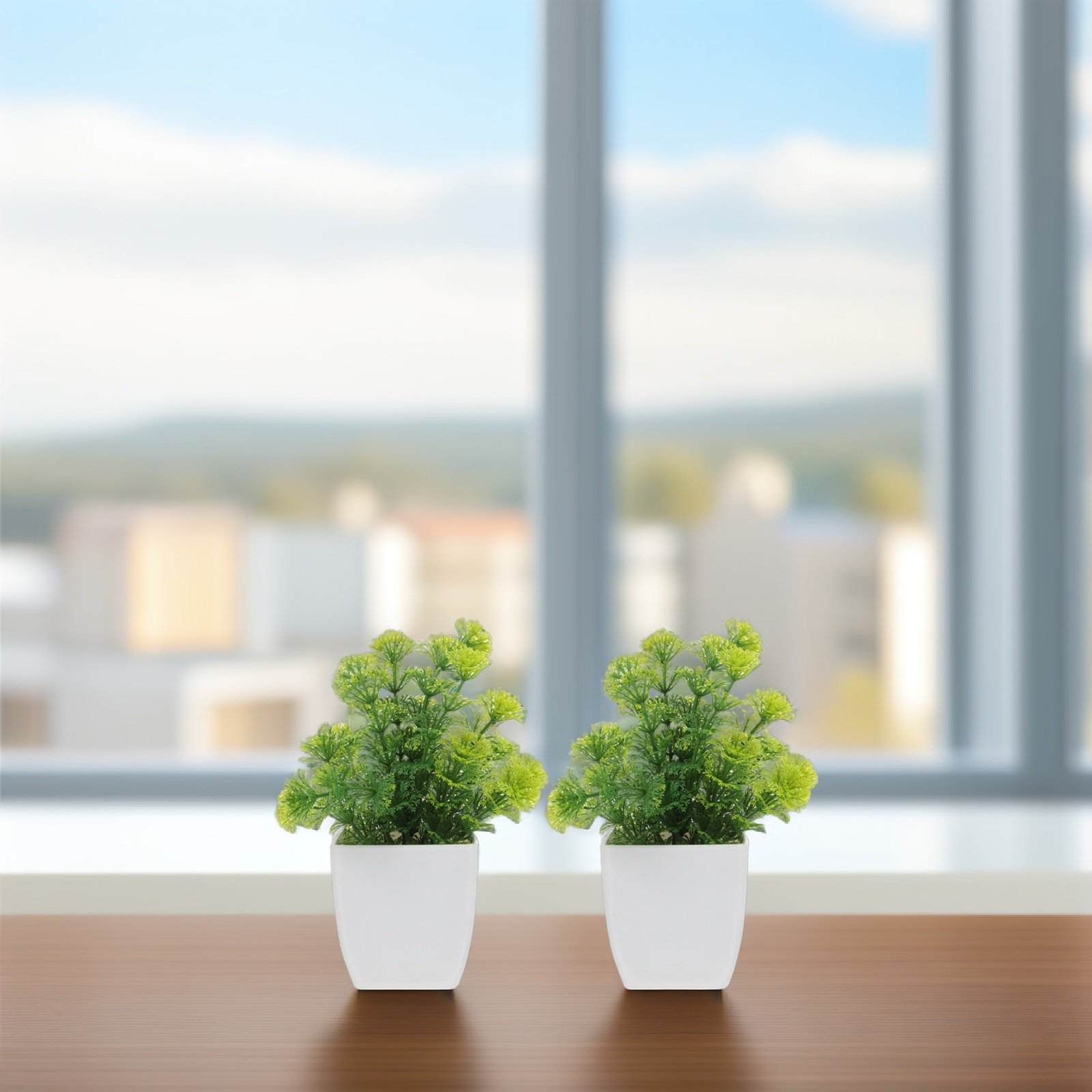 2 Adet Küçük Yapay Bonsai Bitk - Home Bathroom Shelf incelemesi ve fiyatı