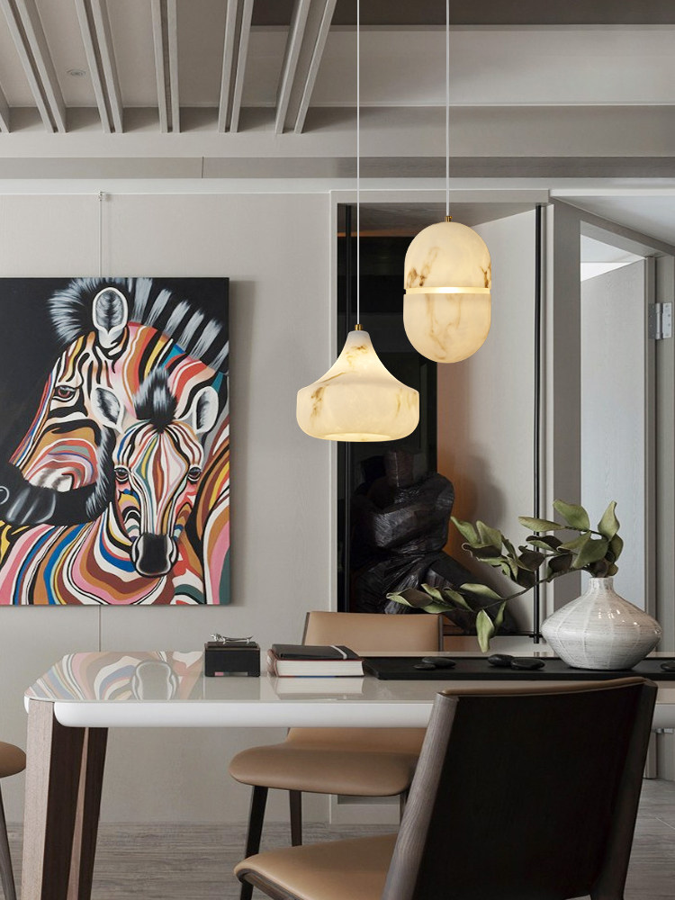 Modern Doğal Taş Sarkıt Lamba  - Home Bathroom Lighting Design incelemesi ve fiyatı