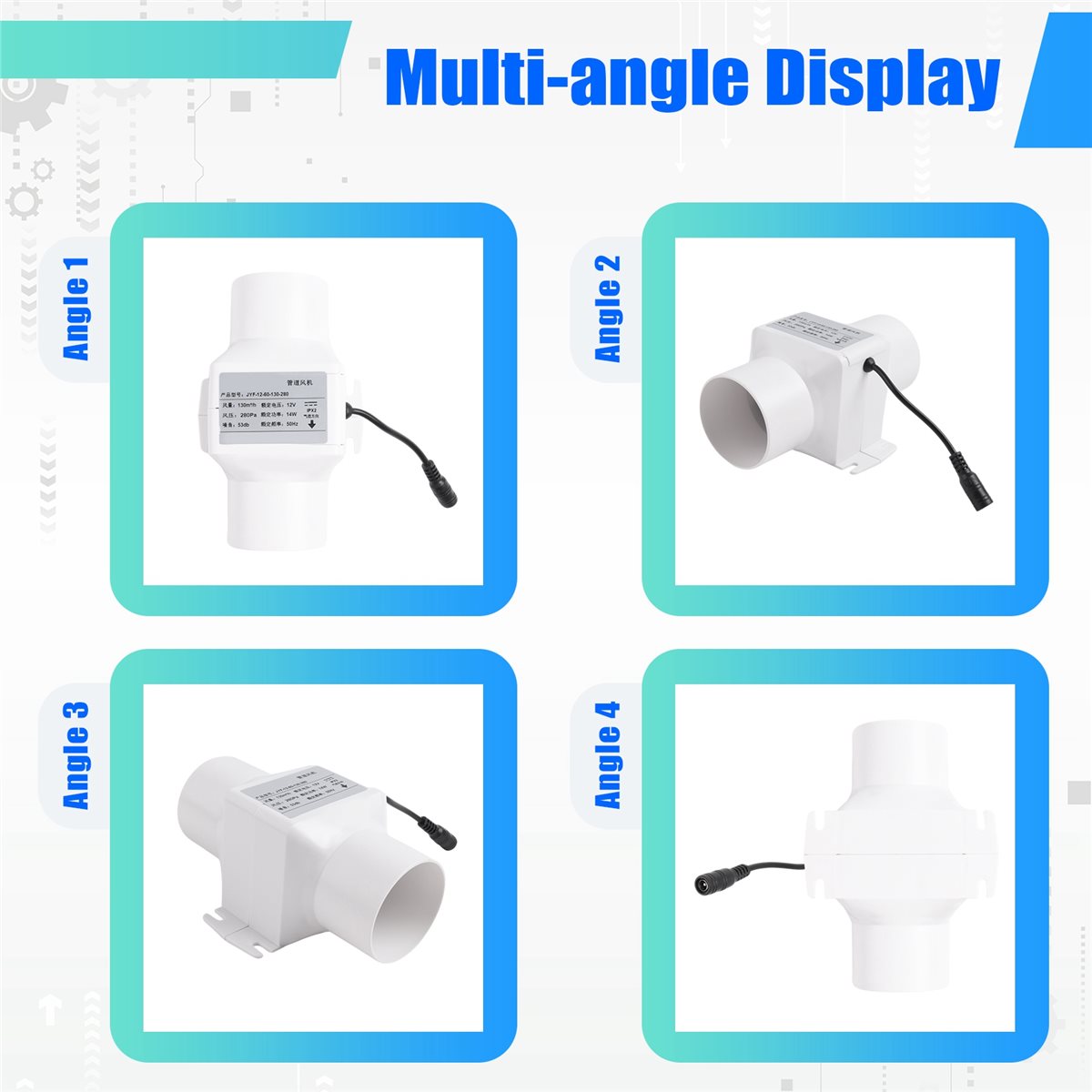 DT81 60mm Çıkış Fanı Düşük Gür - Home Bathroom Extractor Fan incelemesi ve fiyatı