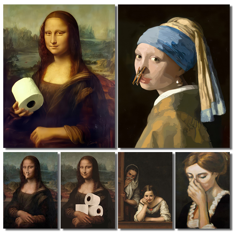 1 adet Komik Soyut Banyo Tuval - Home Bathroom Design incelemesi ve fiyatı