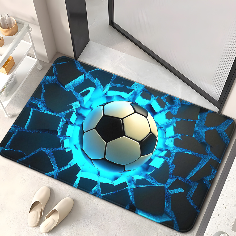 Futbol Topu Kırma Duvar Flanel - Home Bathroom Break incelemesi ve fiyatı