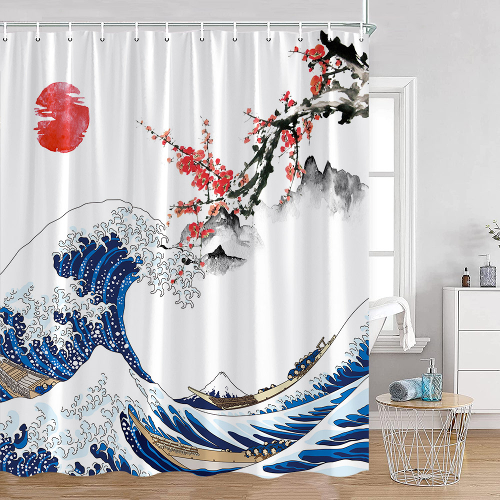 Japon Tarzı Duş Perdeleri Fuji - Japan Bathroom.Home incelemesi ve fiyatı