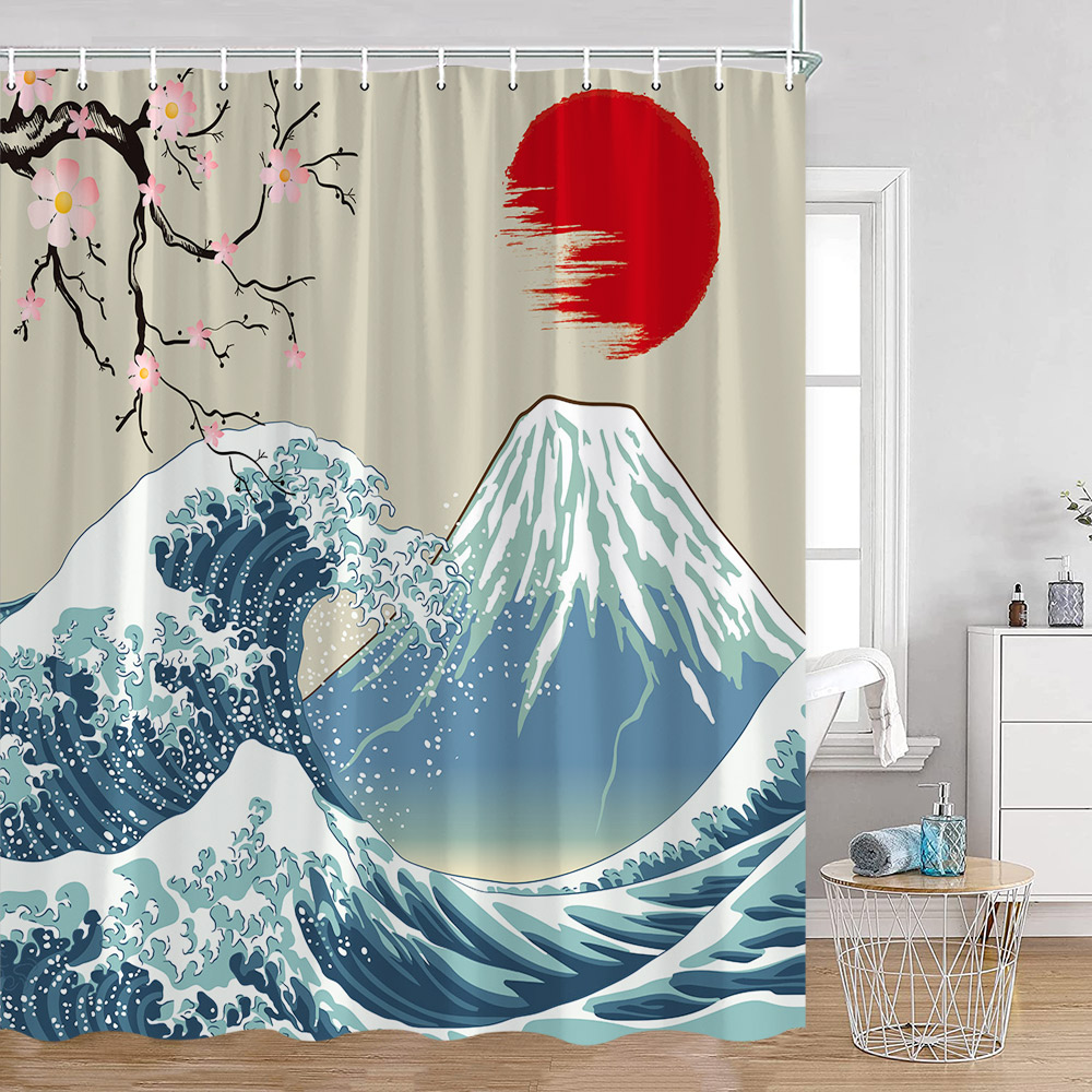 Japon Tarzı Duş Perdeleri Fuji - Japan Bathroom.Home incelemesi ve fiyatı