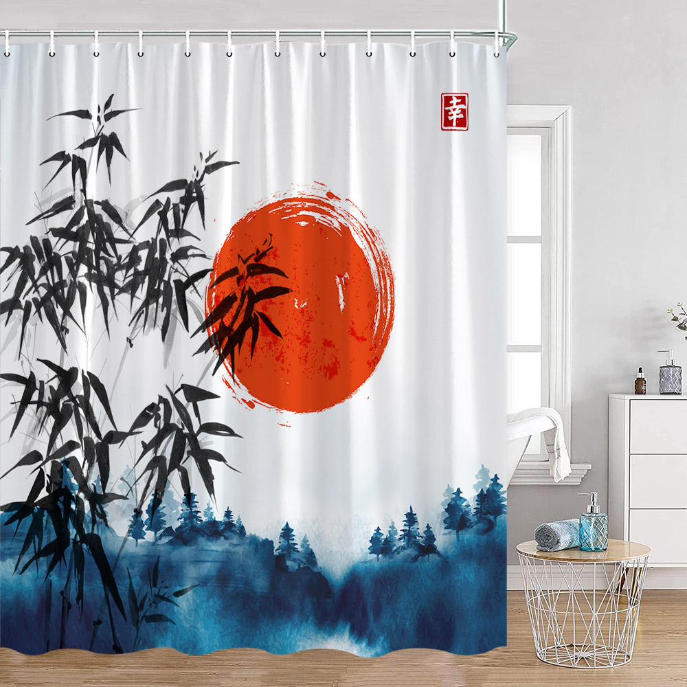 Japon Tarzı Duş Perdeleri Fuji - Japan Bathroom.Home incelemesi ve fiyatı