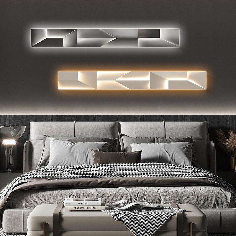 Duvar sanat dekorasyon yatak o - Home Bathroom Lighting Design incelemesi ve fiyatı