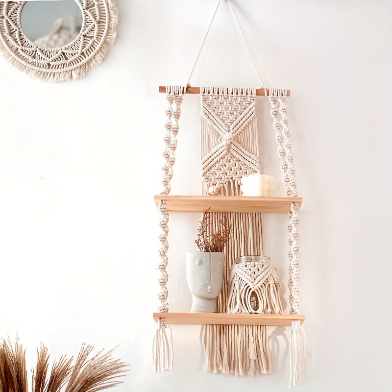 Bohem El Yapımı Makrome Dokuma - Home Bathroom Shelf incelemesi ve fiyatı