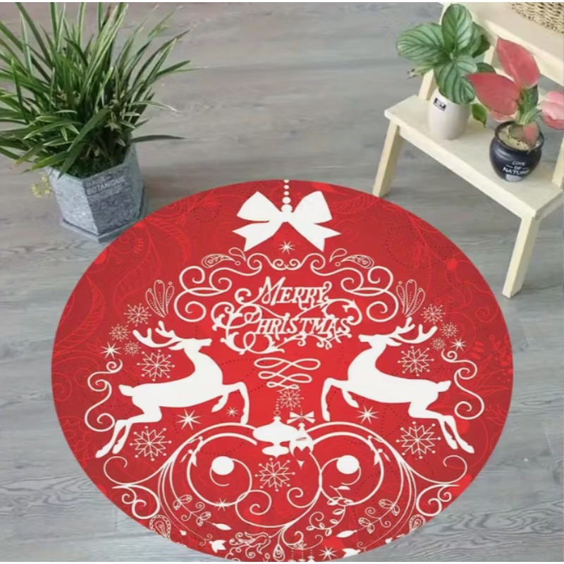 Noel Temalı halı Noel Baba ve  - Home Goods Bathroom Mats incelemesi ve fiyatı