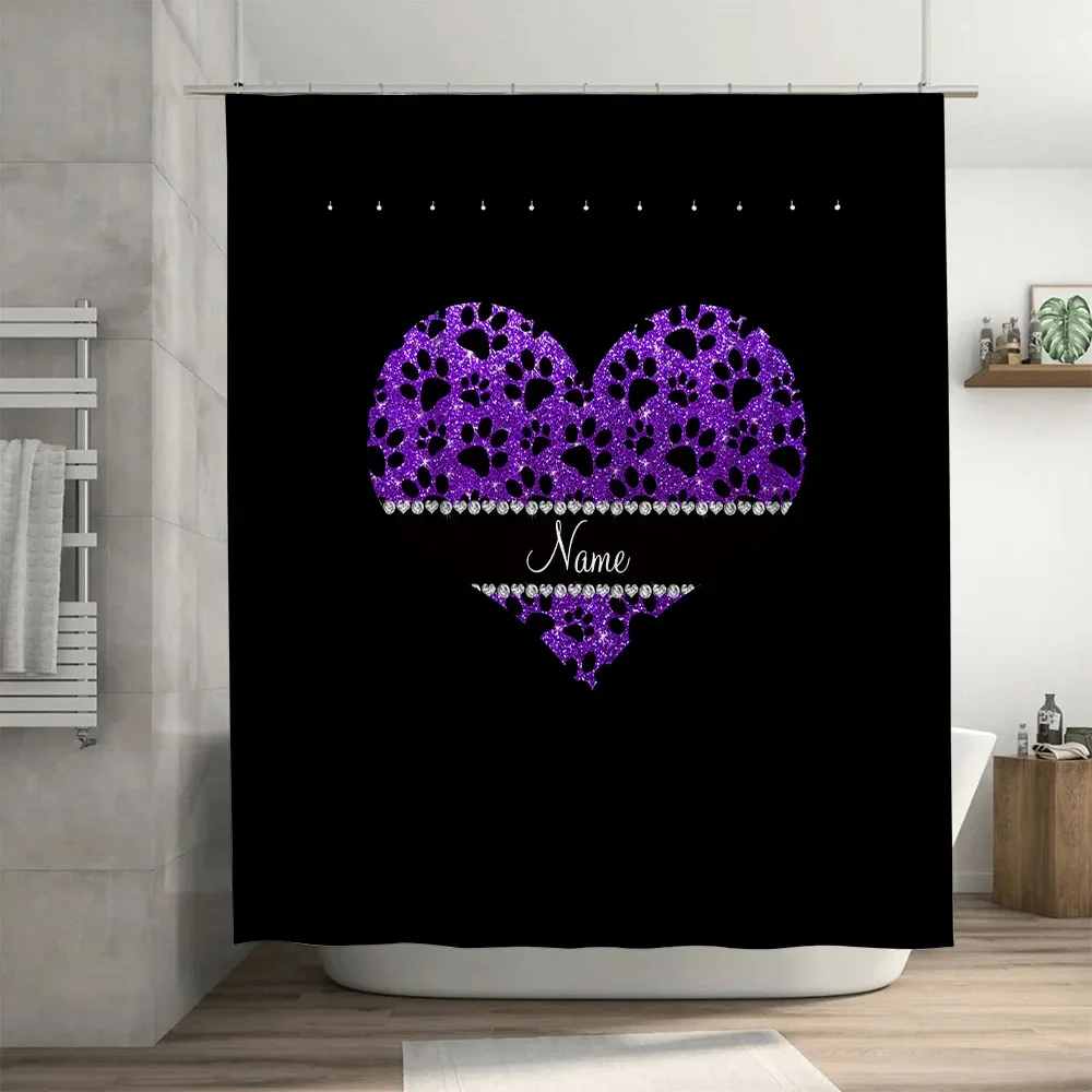 Mor Kalp Duş Perdesi İsimle Öz - Home Bathroom Name incelemesi ve fiyatı