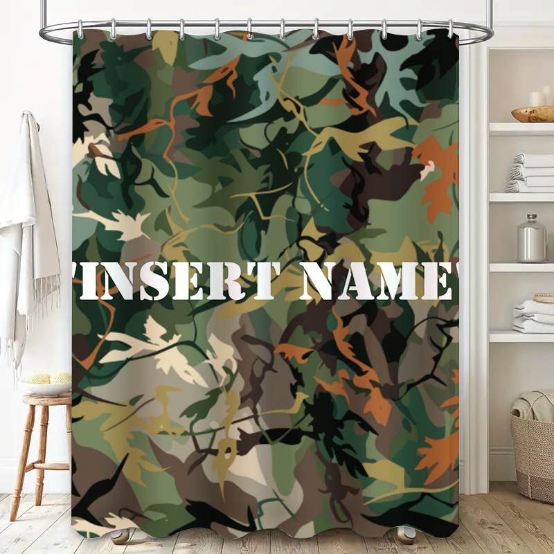 Kişiselleştirilmiş Kamuflaj Ba - Home Bathroom Name incelemesi ve fiyatı