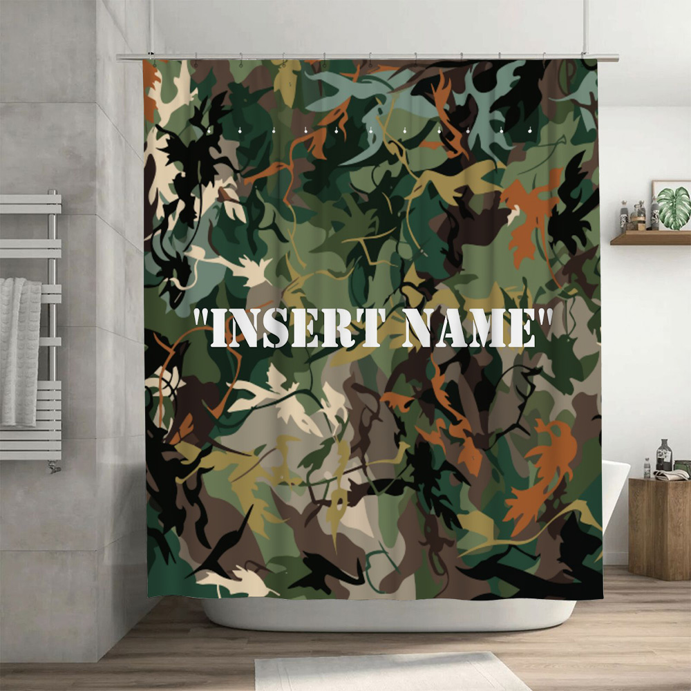Kişiselleştirilmiş Kamuflaj Ba - Home Bathroom Name incelemesi ve fiyatı