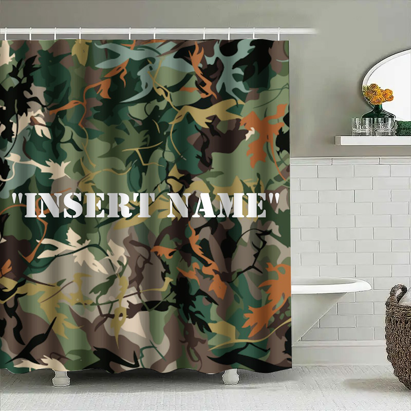 Kişiselleştirilmiş Kamuflaj Ba - Home Bathroom Name incelemesi ve fiyatı