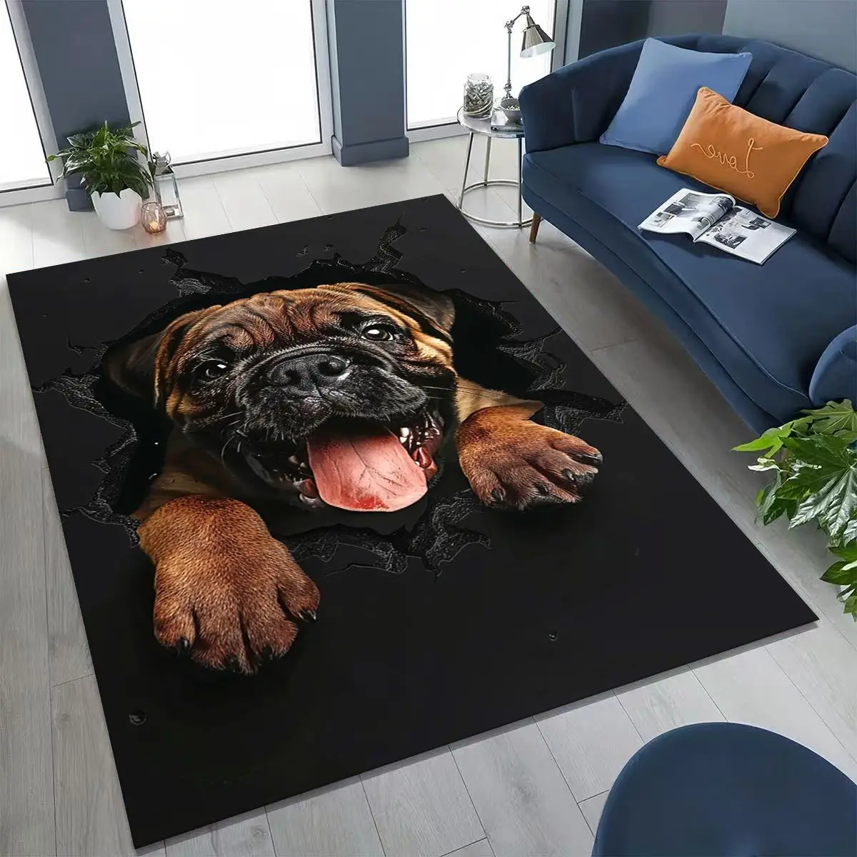 3D İllüzyon Kırıcı Duvar Köpek - Home Bathroom Break incelemesi ve fiyatı