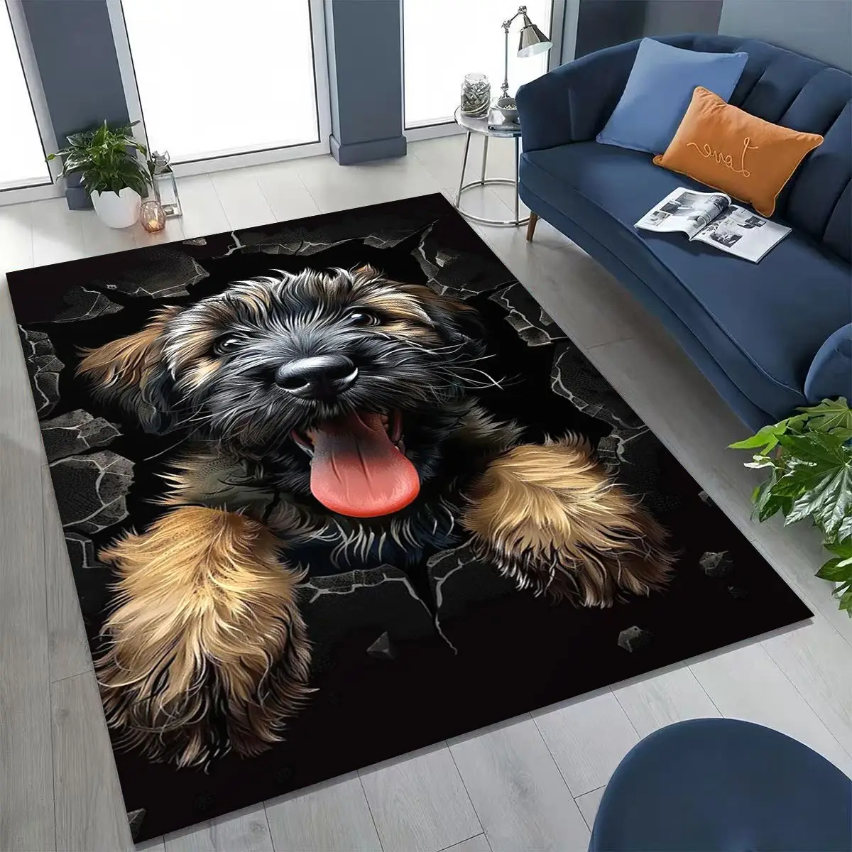 3D İllüzyon Kırıcı Duvar Köpek - Home Bathroom Break incelemesi ve fiyatı