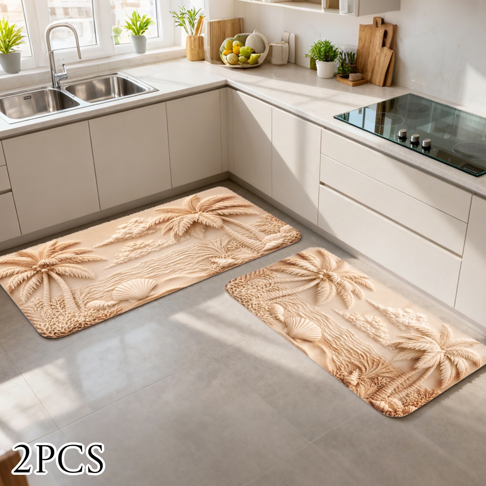 3 adet mutfak halıları, ön kap - Home Bathroom Colors incelemesi ve fiyatı
