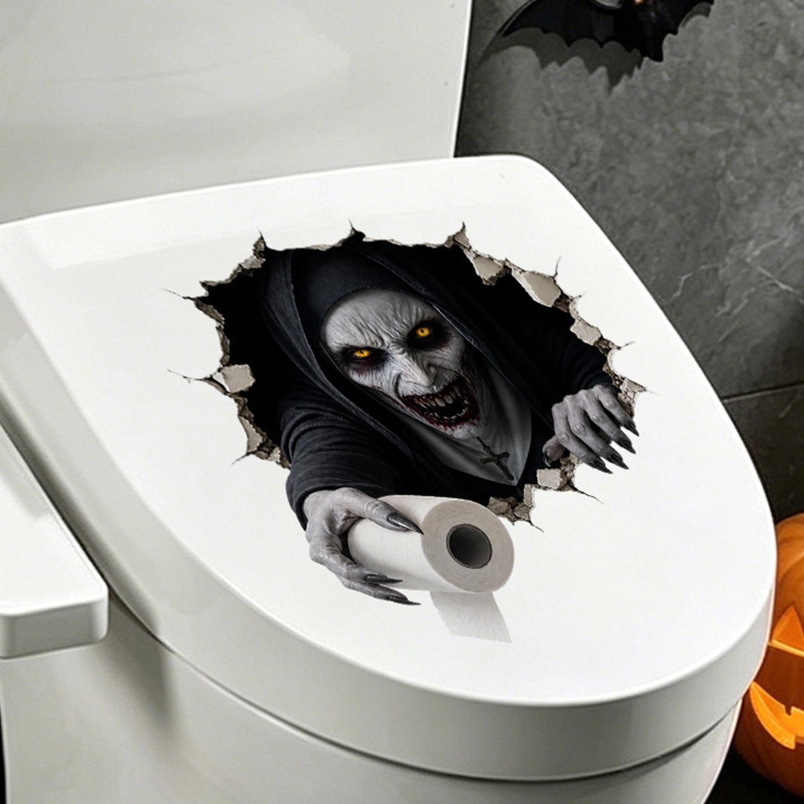 Cadılar Bayramı Tuvalet Çıkart - Home Bathroom Break incelemesi ve fiyatı