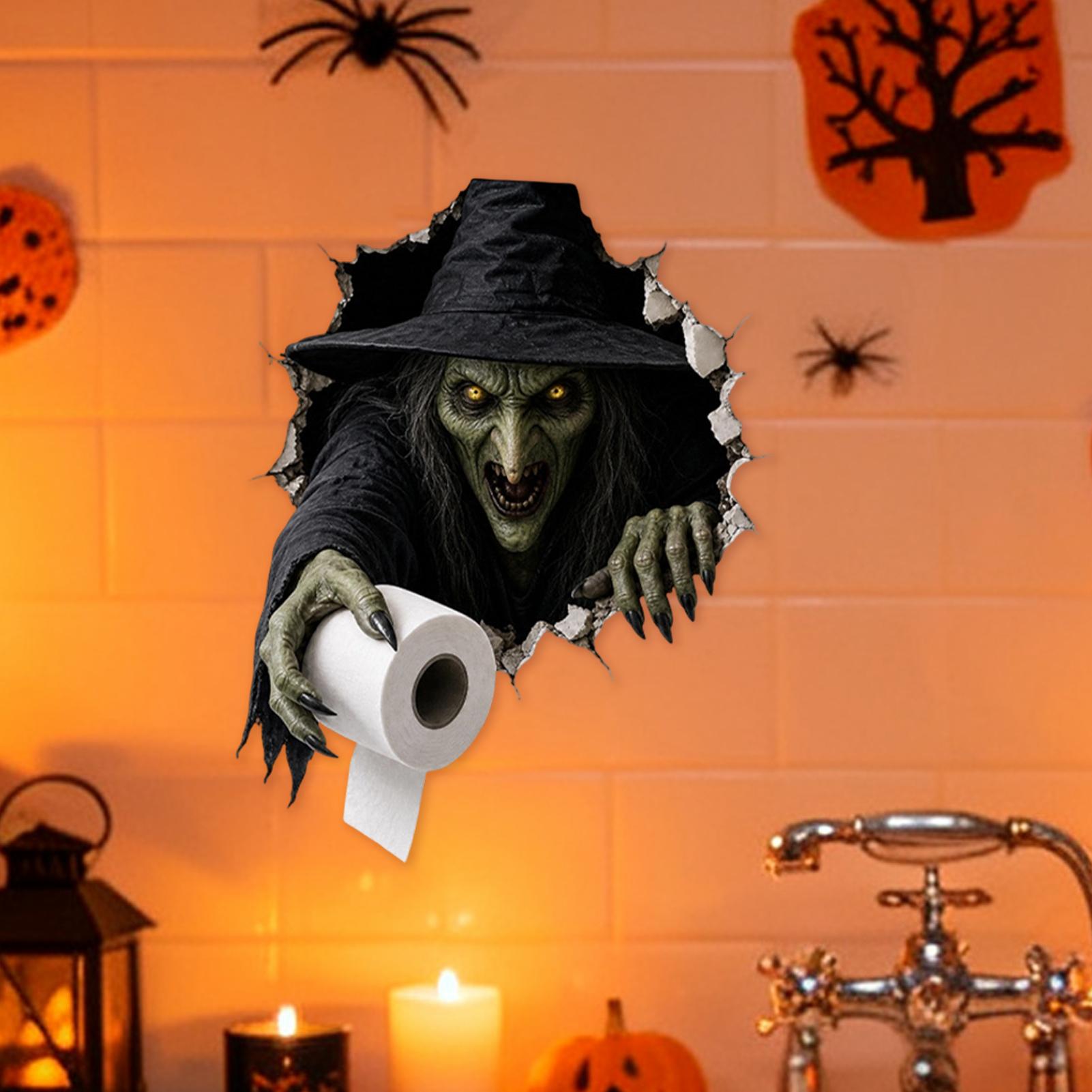 Cadılar Bayramı Tuvalet Çıkart - Home Bathroom Break incelemesi ve fiyatı
